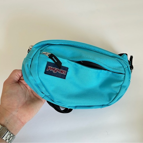 🩷JANSPORT VINTAGE Y2K WAIST CROSSBODY FANNY PACK PURSE MUSICAL FESTIVALS TRENDS - Picture 5 of 6